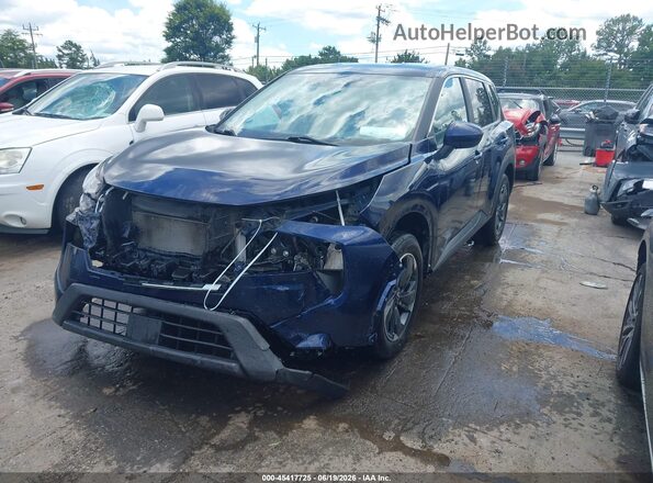 5N1BT3BA4RC670164 2024 NISSAN ROGUE Blue Vista tres cuartos delantera izquierda
