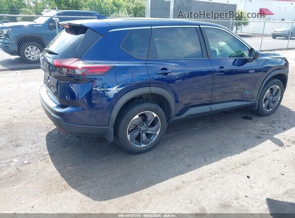 5N1BT3BA4RC758017 2024 NISSAN ROGUE Blue Задня права чверть