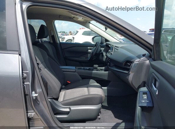 5N1BT3BA4SC808307 2025 NISSAN ROGUE Gray წინა სალონის ხედი