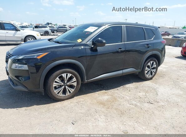5N1BT3BA5PC846829 2023 NISSAN ROGUE Черный Передняя левая четверть