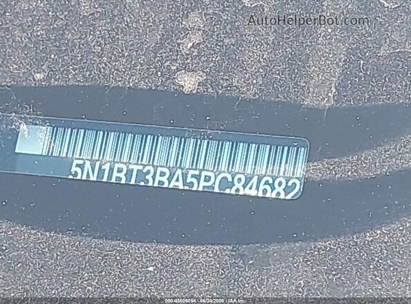 5N1BT3BA5PC846829 2023 NISSAN ROGUE Черный Вид щитка приборов