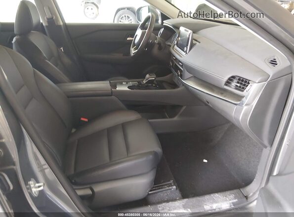 5N1BT3BA5RC707450 2024 NISSAN ROGUE Gray წინა სალონის ხედი