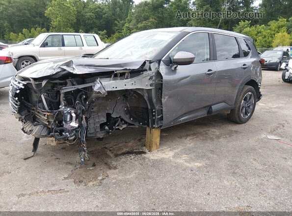 5N1BT3BA5SC801995 2025 NISSAN ROGUE Gray Առջևի ձախ երեք քառորդ տեսարան