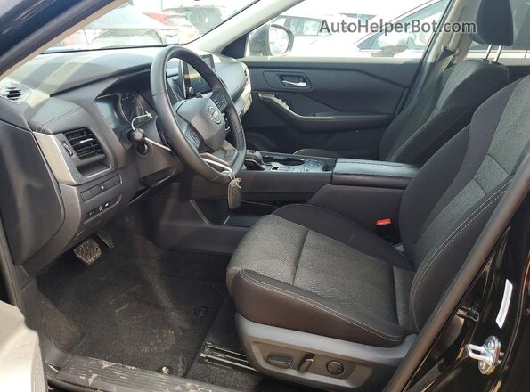 5N1BT3BA5SC823365 2025 NISSAN ROGUE Black წინა სალონის ხედი