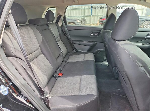 5N1BT3BA5SC853255 2025 NISSAN ROGUE Black Widok tylnych siedzeń