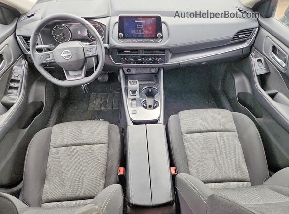 5N1BT3BA5SC853255 2025 NISSAN ROGUE Black Widok deski rozdzielczej