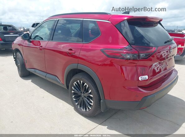 5N1BT3BA5TC744506 2026 NISSAN ROGUE Red Rear left