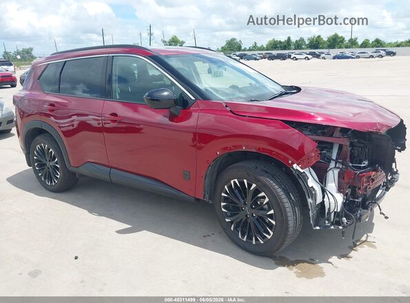 5N1BT3BA5TC744506 2026 NISSAN ROGUE Red Rear interior view