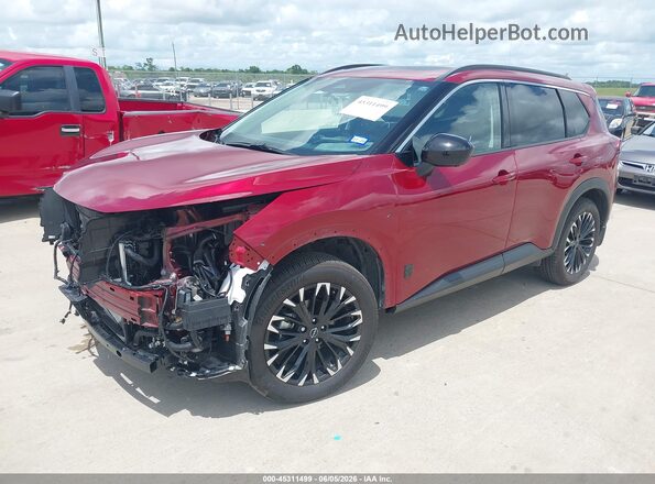 5N1BT3BA5TC744506 2026 NISSAN ROGUE Red Front left