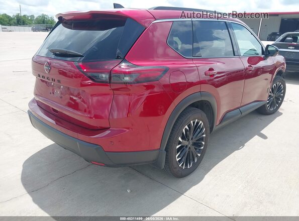 5N1BT3BA5TC744506 2026 NISSAN ROGUE Red Rear right