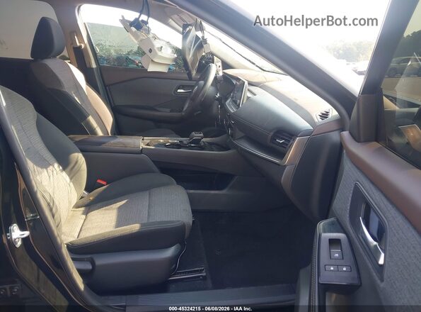 5N1BT3BA6PC812141 2023 NISSAN ROGUE Black Widok wnętrza z przodu