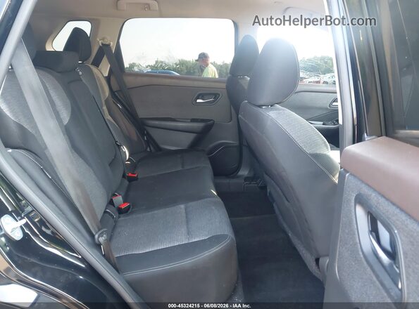 5N1BT3BA6PC812141 2023 NISSAN ROGUE Black Widok naklejki z numerem VIN