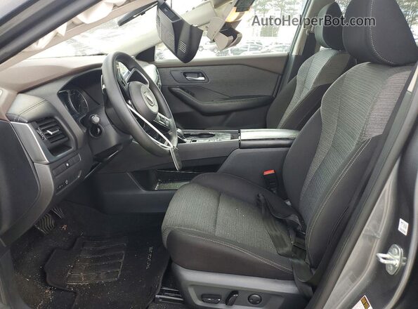 5N1BT3BA6PC840005 2023 NISSAN ROGUE Gray წინა სალონის ხედი