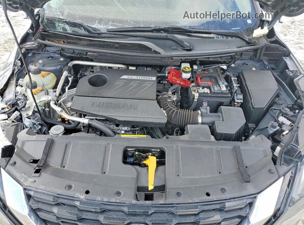 5N1BT3BA6PC840005 2023 NISSAN ROGUE Gray ძრავის განყოფილების ხედი