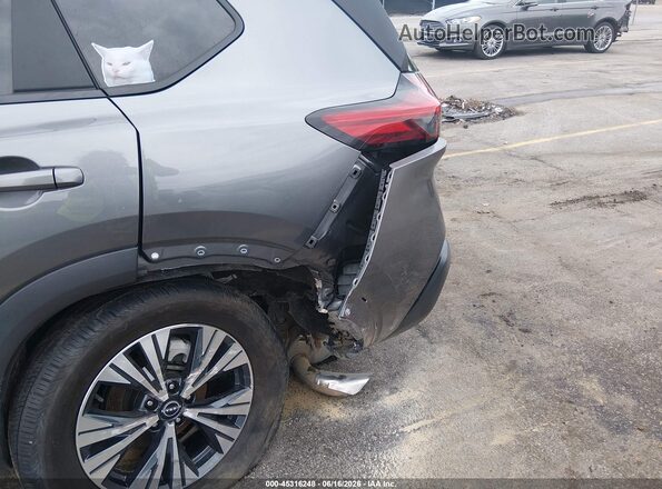 5N1BT3BA6PC898633 2023 NISSAN ROGUE Gray Front view