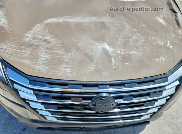 5N1BT3BA6SC675629 2025 NISSAN ROGUE Brown Vista del compartimento del motor