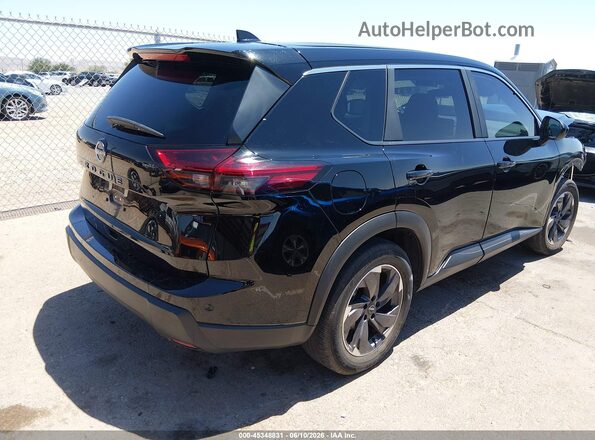 5N1BT3BA6SC811645 2025 NISSAN ROGUE Black Задня права чверть