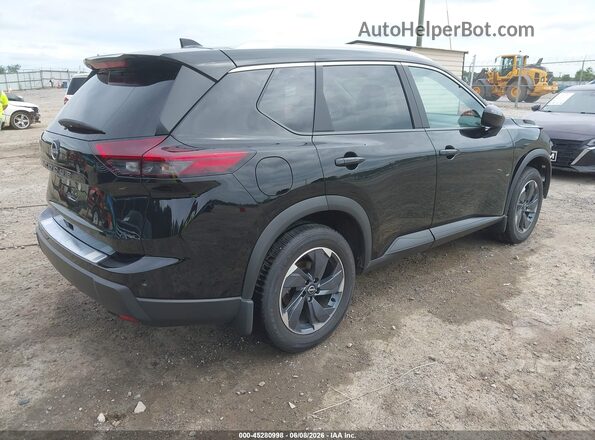 5N1BT3BA6SC847125 2025 NISSAN ROGUE Черный Задняя правая четверть
