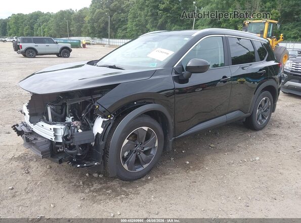 5N1BT3BA6SC847125 2025 NISSAN ROGUE Черный Передняя левая четверть