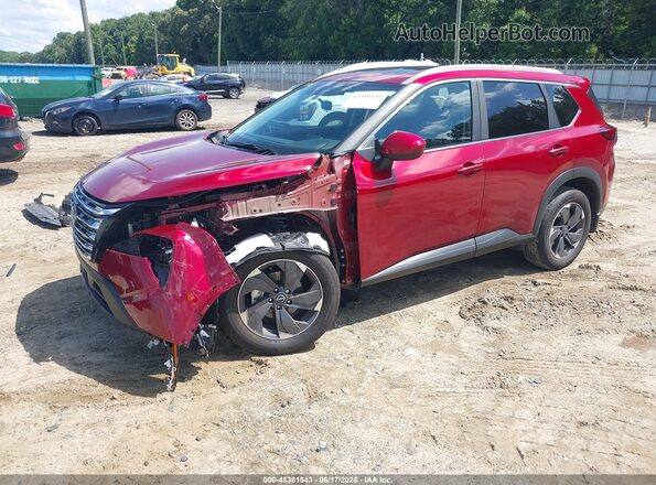 5N1BT3BA6SC854527 2025 NISSAN ROGUE Red Vista tres cuartos delantera izquierda