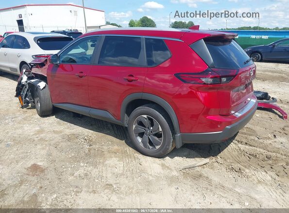5N1BT3BA6SC854527 2025 NISSAN ROGUE Red Trasero izquierdo