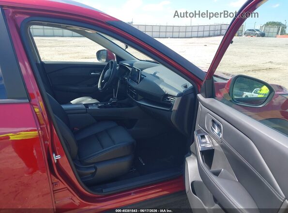 5N1BT3BA6SC854527 2025 NISSAN ROGUE Red Vista interior delantera
