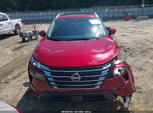 5N1BT3BA6SC854527 2025 NISSAN ROGUE Red Vista interior trasera