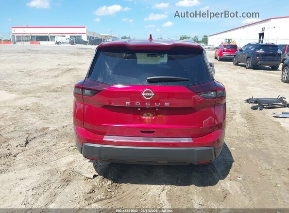 5N1BT3BA6SC854527 2025 NISSAN ROGUE Red 