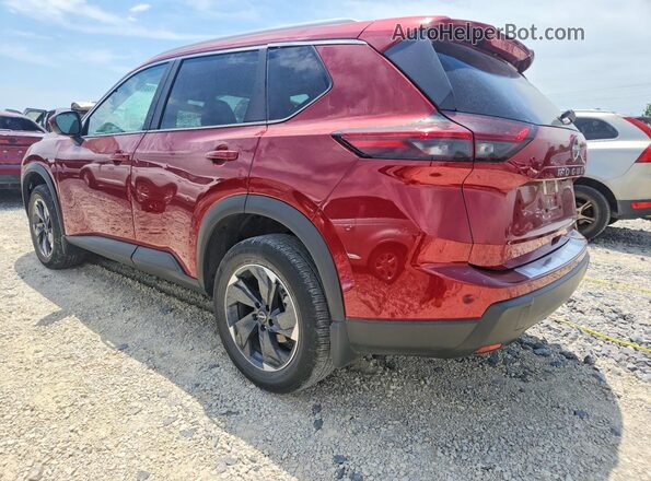 5N1BT3BA6SC864717 2025 NISSAN ROGUE Red უკანა მარცხენა
