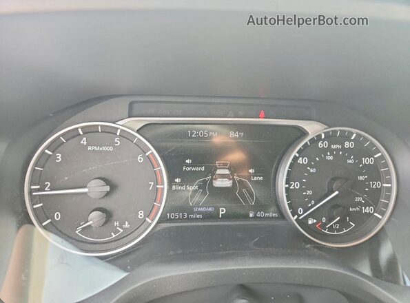 5N1BT3BA6SC864717 2025 NISSAN ROGUE Red ხელსაწყოთა პანელის ხედი
