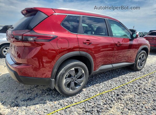 5N1BT3BA6SC864717 2025 NISSAN ROGUE Red უკანა მარჯვენა