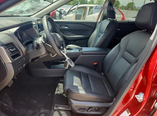 5N1BT3BA6SC864717 2025 NISSAN ROGUE Red წინა სალონის ხედი