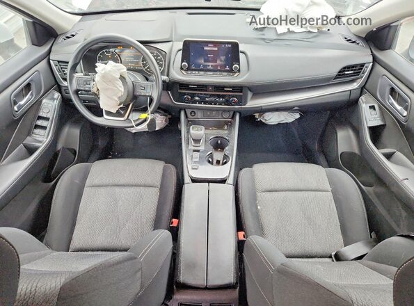 5N1BT3BA7RC683393 2024 NISSAN ROGUE White Dashboard view