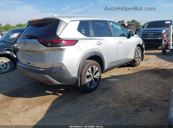 5N1BT3BA8NC718436 2022 NISSAN ROGUE Silver უკანა მარჯვენა