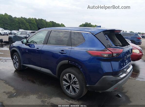 5N1BT3BA8PC676286 2023 NISSAN ROGUE Blue Rear left