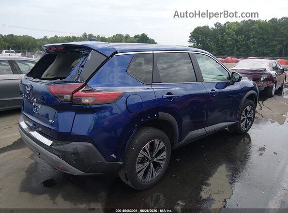 5N1BT3BA8PC676286 2023 NISSAN ROGUE Blue Rear right