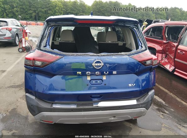 5N1BT3BA8PC676286 2023 NISSAN ROGUE Blue Front view