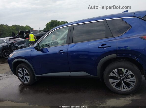 5N1BT3BA8PC676286 2023 NISSAN ROGUE Blue 360 interior view
