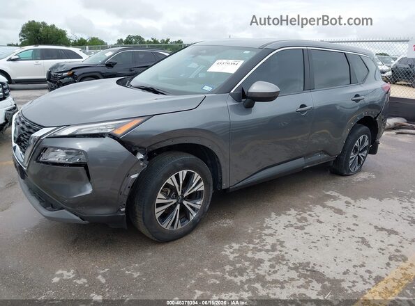 5N1BT3BA8PC864760 2023 NISSAN ROGUE Серый Передняя левая четверть