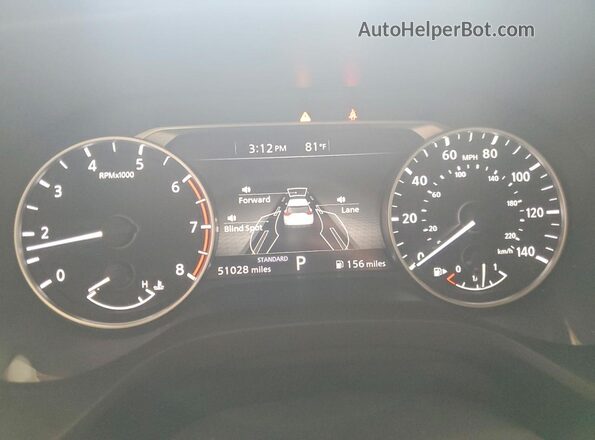 5N1BT3BA8SC764151 2025 NISSAN ROGUE White Widok zestawu wskaźników