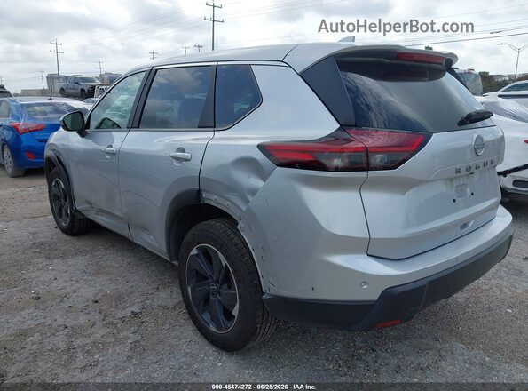 5N1BT3BA8SC788501 2025 NISSAN ROGUE Silver Trasero izquierdo