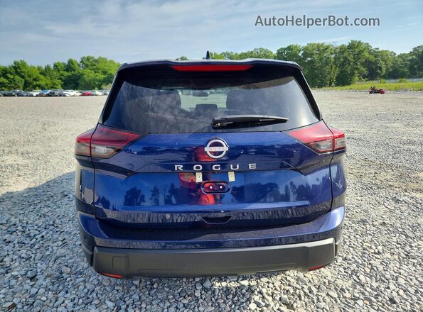 5N1BT3BA8SC807550 2025 NISSAN ROGUE Blue Вид ззаду