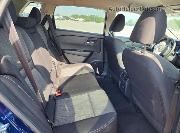 5N1BT3BA8SC807550 2025 NISSAN ROGUE Blue Вид задньої частини салону