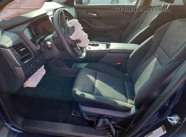 5N1BT3BA8SC807550 2025 NISSAN ROGUE Blue Вид салону спереду