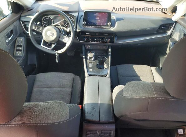 5N1BT3BA9NC685754 2022 NISSAN ROGUE Gray წინა პანელის ხედი
