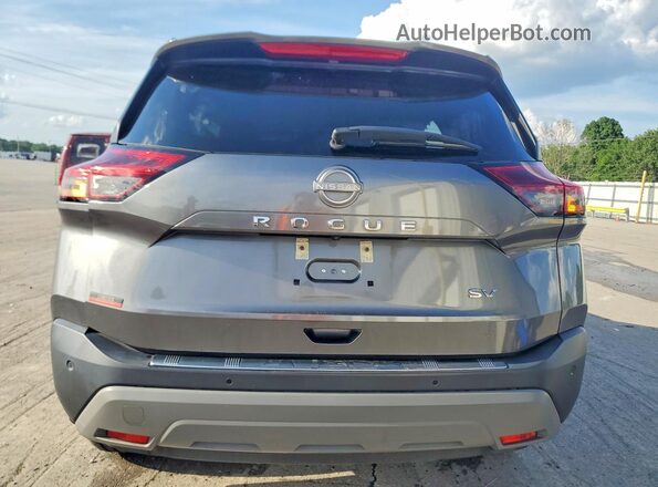 5N1BT3BA9NC685754 2022 NISSAN ROGUE Gray უკანა ხედი