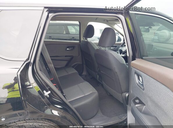 5N1BT3BA9NC720292 2022 NISSAN ROGUE Black Vista de la etiqueta del VIN