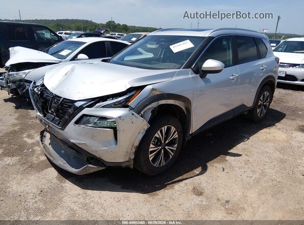 5N1BT3BA9PC906806 2023 NISSAN ROGUE Серебряный Передняя левая четверть