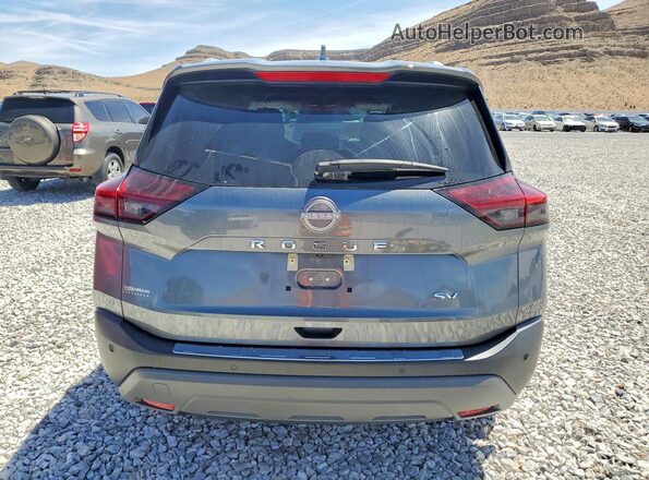5N1BT3BA9PC919796 2023 NISSAN ROGUE Gray Հետևի տեսք