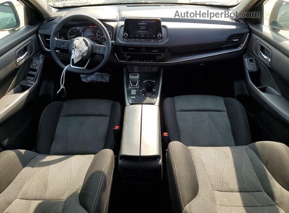 5N1BT3BA9RC674498 2024 NISSAN ROGUE Gray Dashboard view
